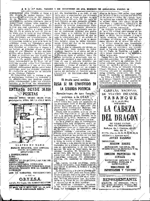 ABC SEVILLA 07-12-1968 página 64