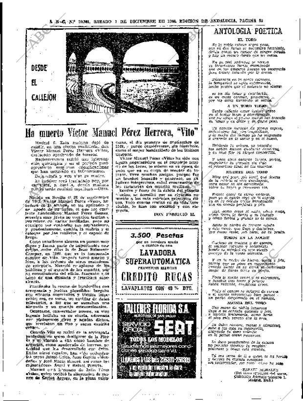 ABC SEVILLA 07-12-1968 página 95