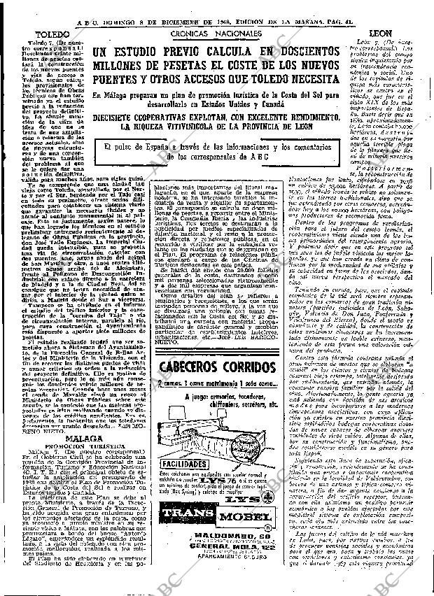 ABC MADRID 08-12-1968 página 55