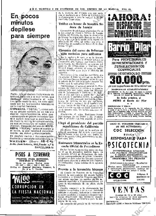 ABC MADRID 08-12-1968 página 60