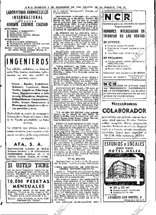 ABC MADRID 08-12-1968 página 92