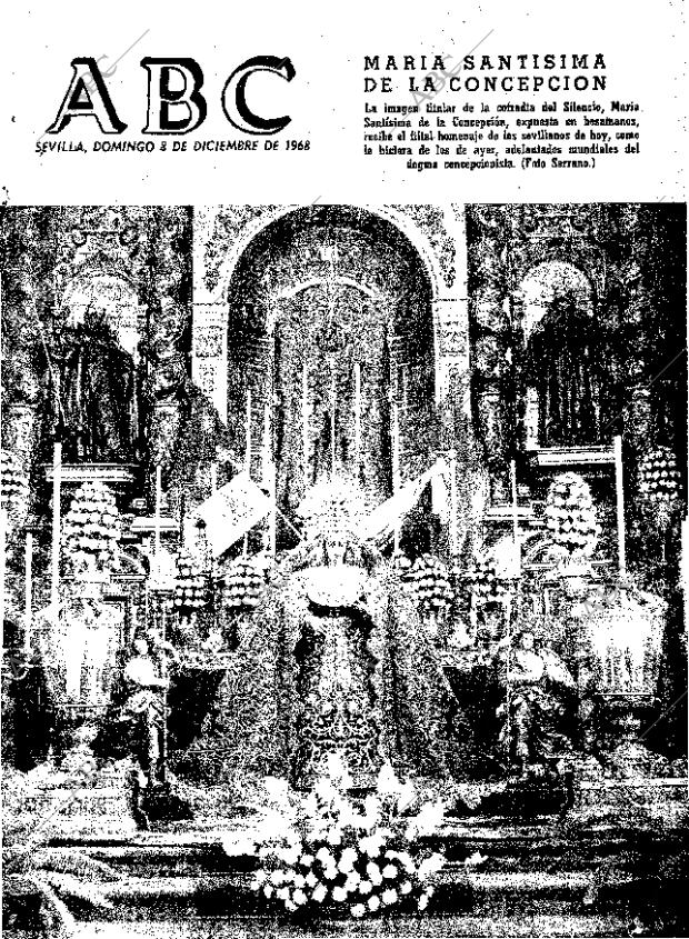 ABC SEVILLA 08-12-1968 página 1