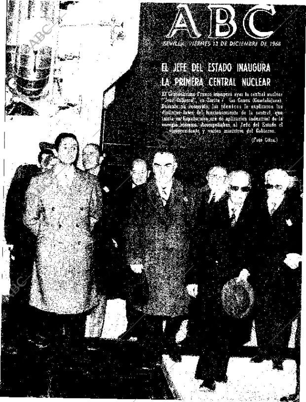 ABC SEVILLA 13-12-1968 página 1