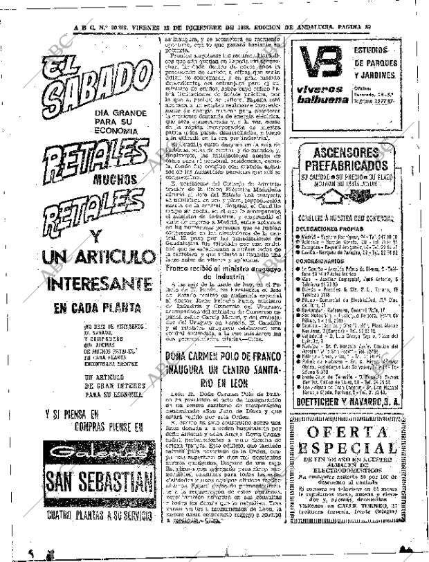 ABC SEVILLA 13-12-1968 página 32