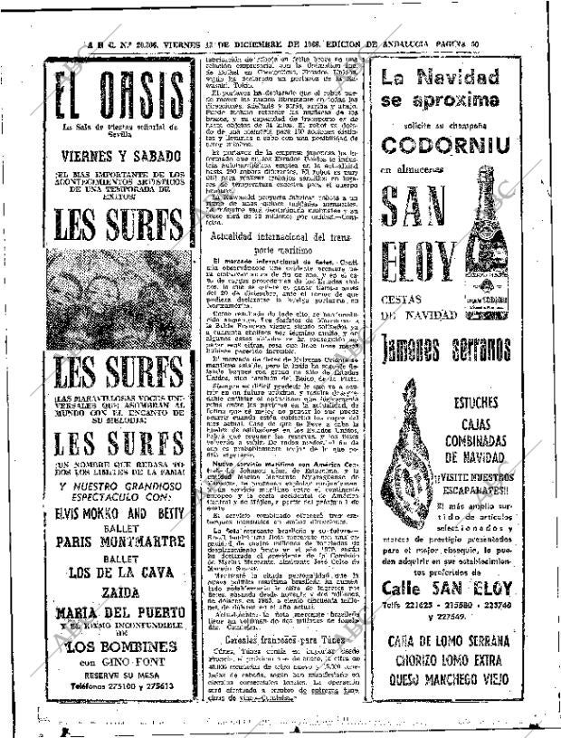 ABC SEVILLA 13-12-1968 página 50