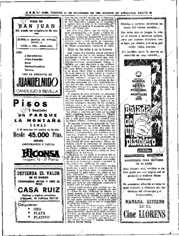 ABC SEVILLA 13-12-1968 página 60