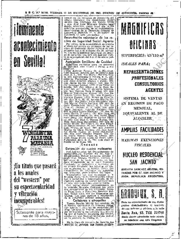 ABC SEVILLA 13-12-1968 página 62