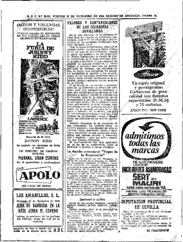 ABC SEVILLA 13-12-1968 página 64