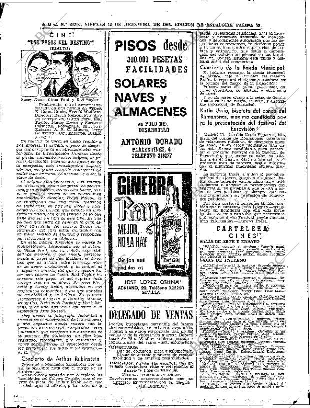 ABC SEVILLA 13-12-1968 página 70