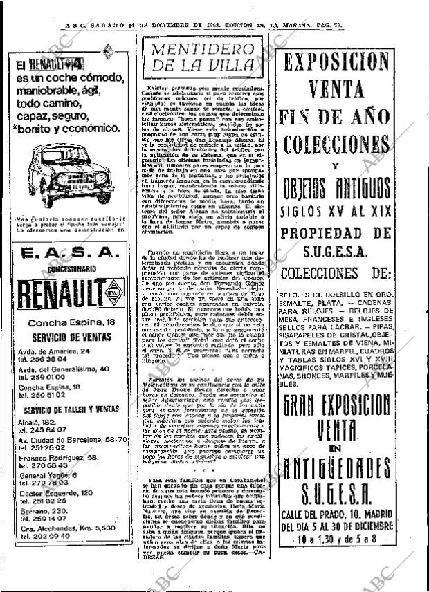 ABC MADRID 14-12-1968 página 100