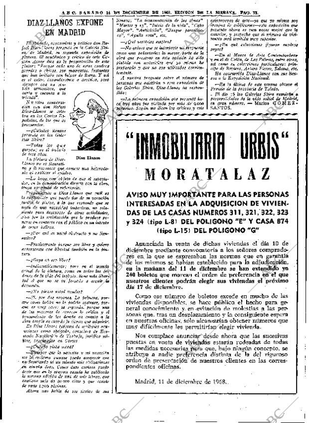 ABC MADRID 14-12-1968 página 103