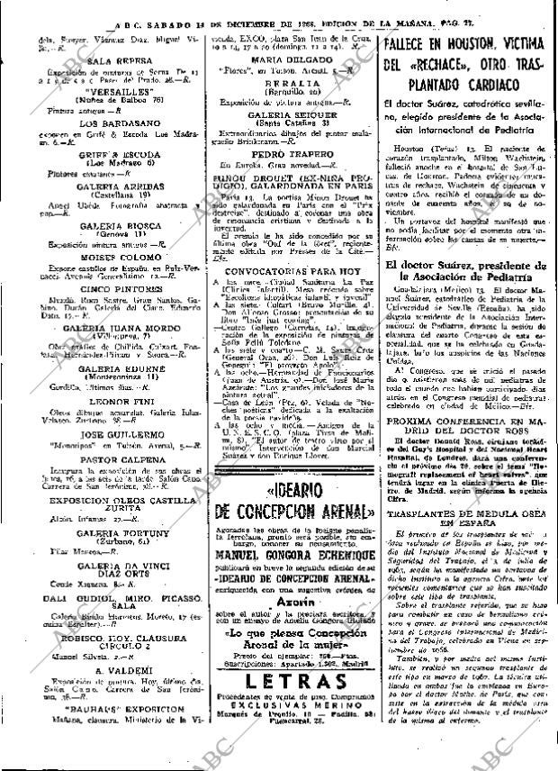 ABC MADRID 14-12-1968 página 107