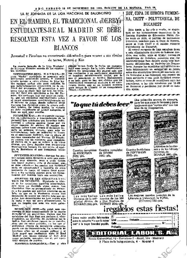 ABC MADRID 14-12-1968 página 119