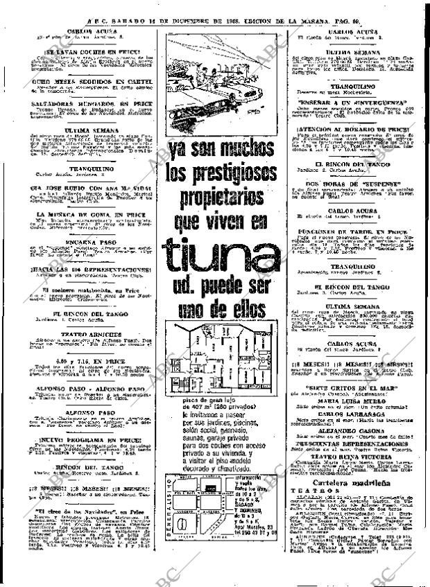 ABC MADRID 14-12-1968 página 129