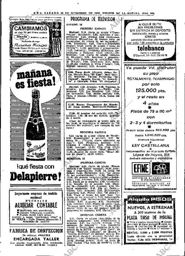 ABC MADRID 14-12-1968 página 136