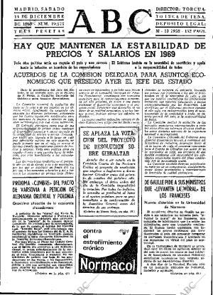 ABC MADRID 14-12-1968 página 63