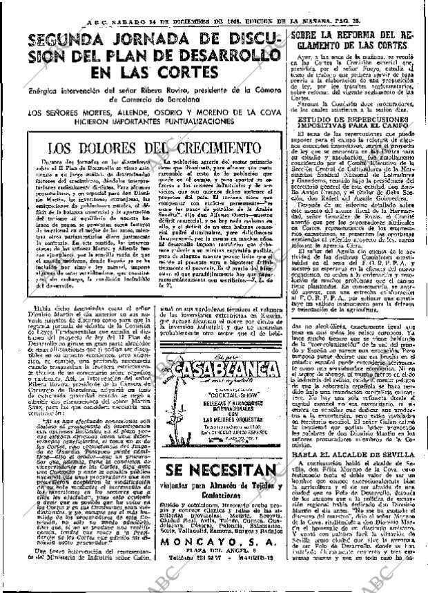 ABC MADRID 14-12-1968 página 65