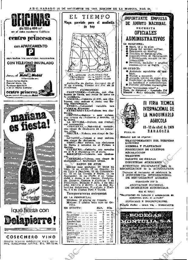 ABC MADRID 14-12-1968 página 90