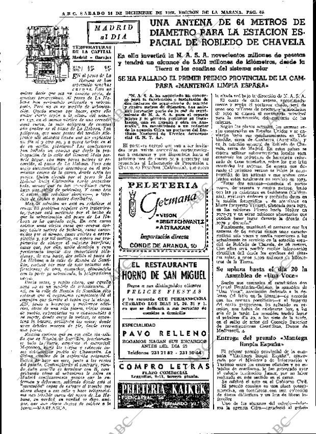 ABC MADRID 14-12-1968 página 95