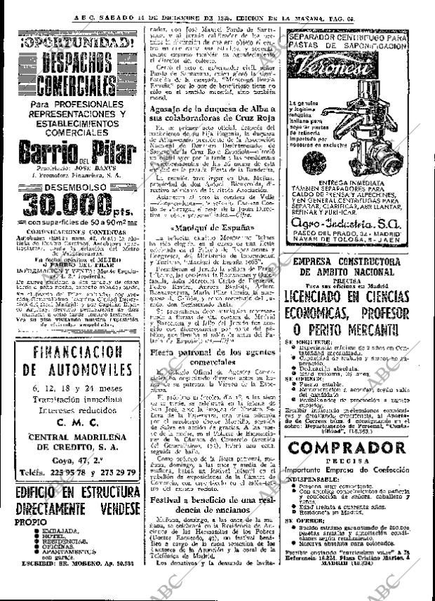 ABC MADRID 14-12-1968 página 96