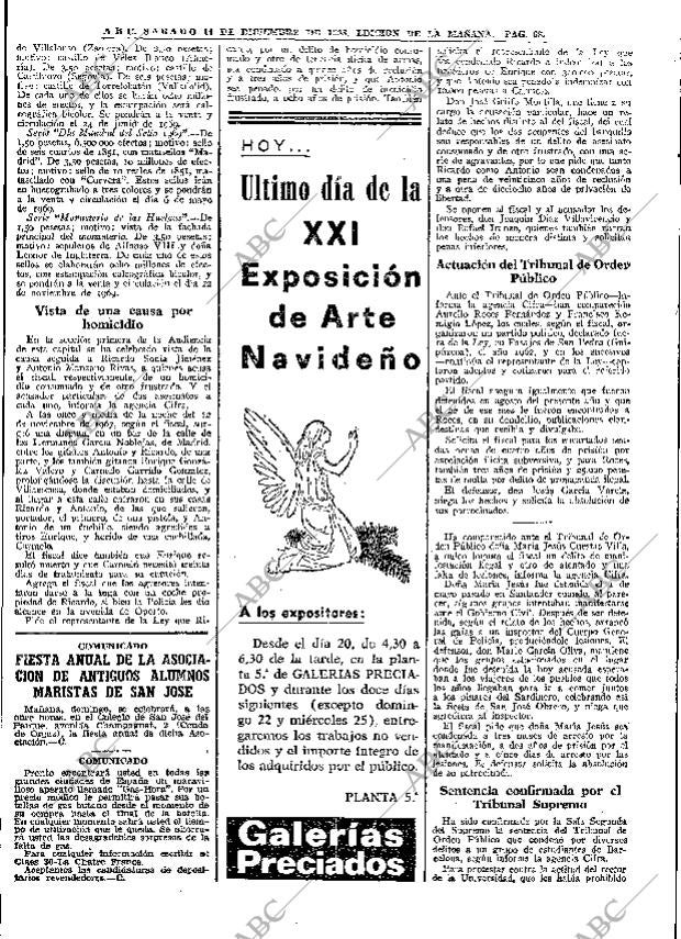 ABC MADRID 14-12-1968 página 98