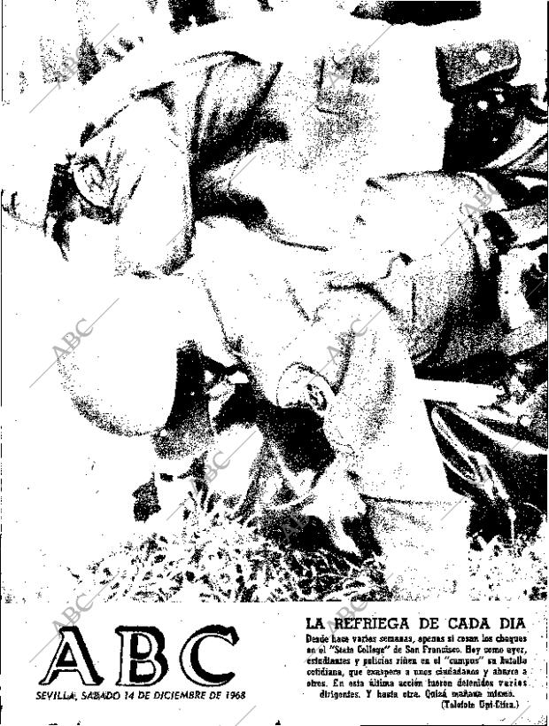 ABC SEVILLA 14-12-1968 página 1