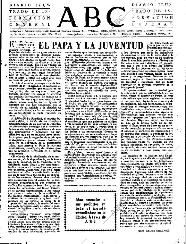 ABC SEVILLA 14-12-1968 página 3