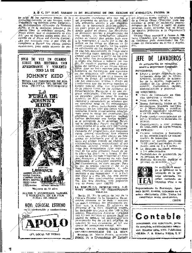 ABC SEVILLA 14-12-1968 página 36