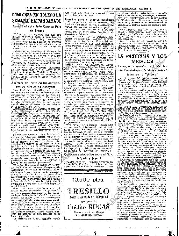 ABC SEVILLA 14-12-1968 página 47