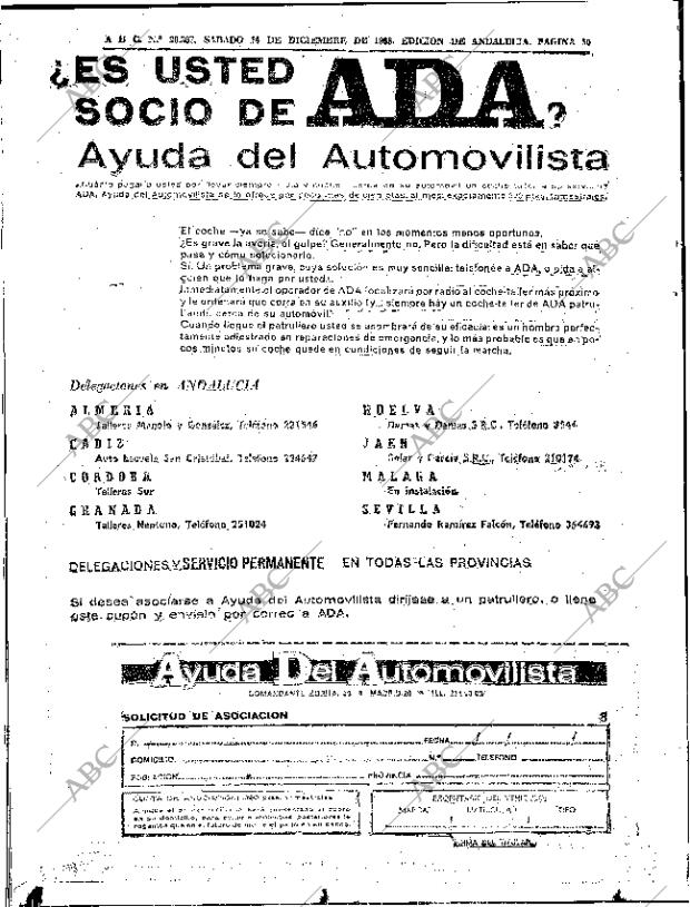 ABC SEVILLA 14-12-1968 página 50