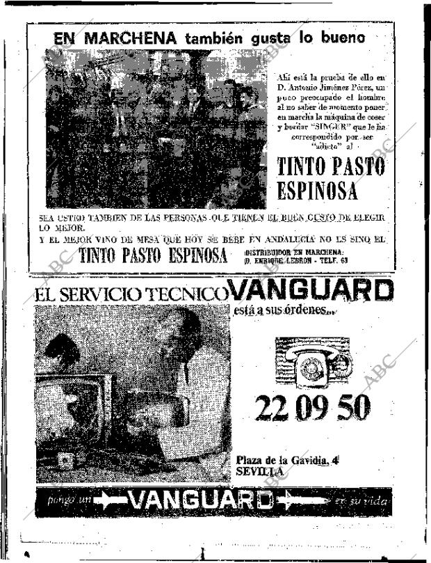 ABC SEVILLA 14-12-1968 página 74