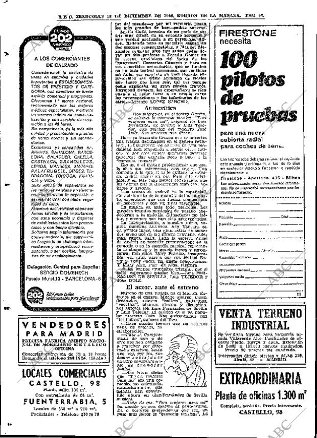 ABC MADRID 18-12-1968 página 118