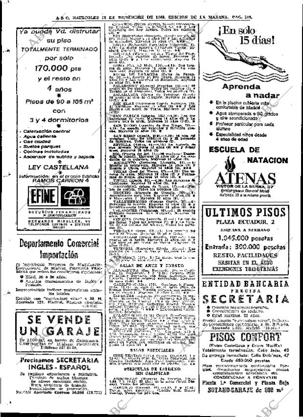 ABC MADRID 18-12-1968 página 126