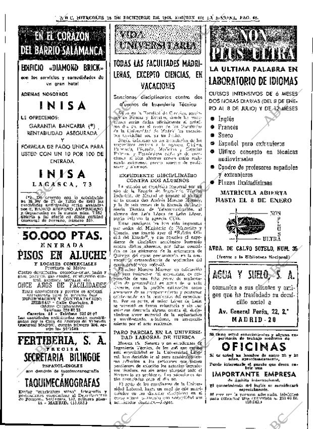 ABC MADRID 18-12-1968 página 68