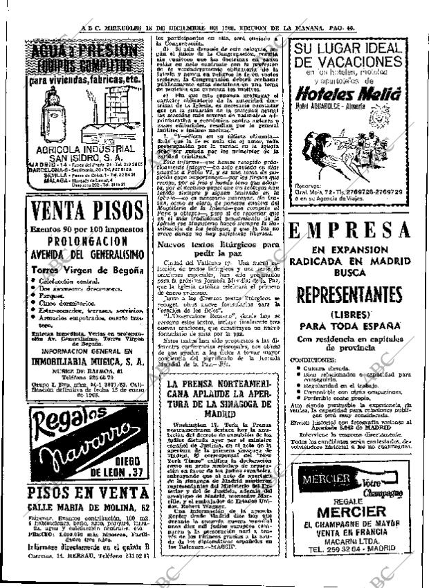 ABC MADRID 18-12-1968 página 72