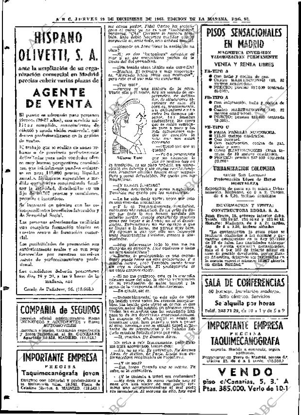 ABC MADRID 19-12-1968 página 118