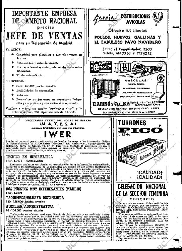 ABC MADRID 19-12-1968 página 141