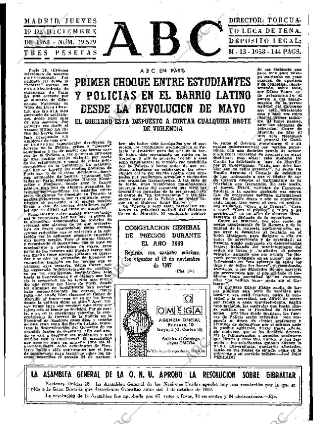 ABC MADRID 19-12-1968 página 55
