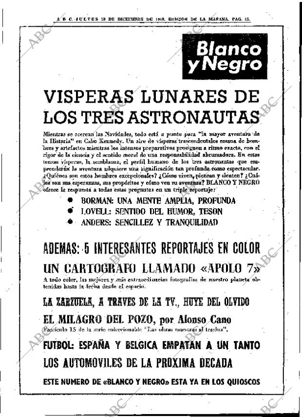 ABC MADRID 19-12-1968 página 71