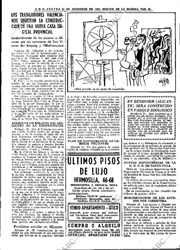 ABC MADRID 19-12-1968 página 77