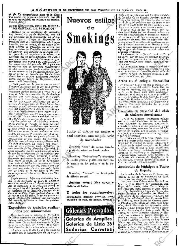 ABC MADRID 19-12-1968 página 84