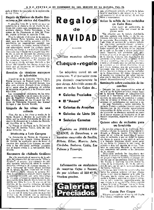 ABC MADRID 19-12-1968 página 86