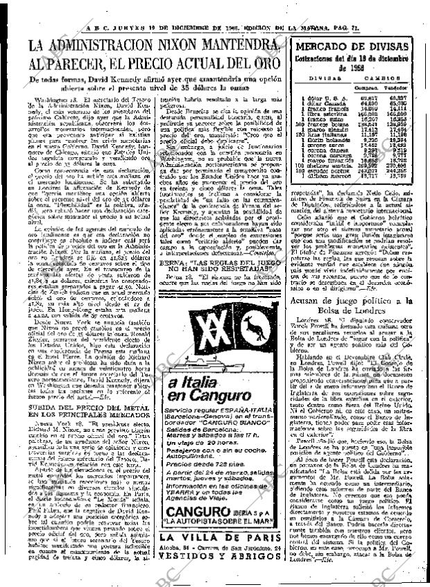 ABC MADRID 19-12-1968 página 97