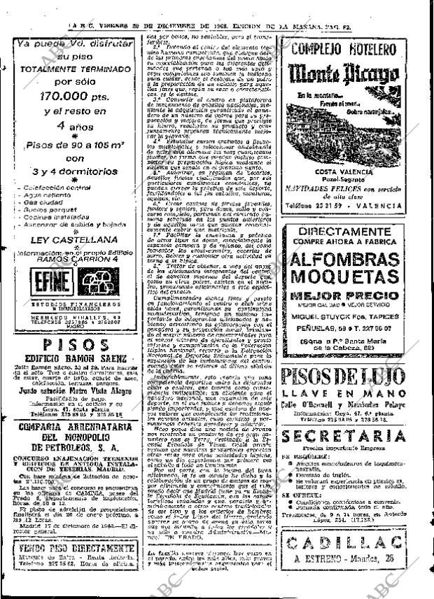 ABC MADRID 20-12-1968 página 104
