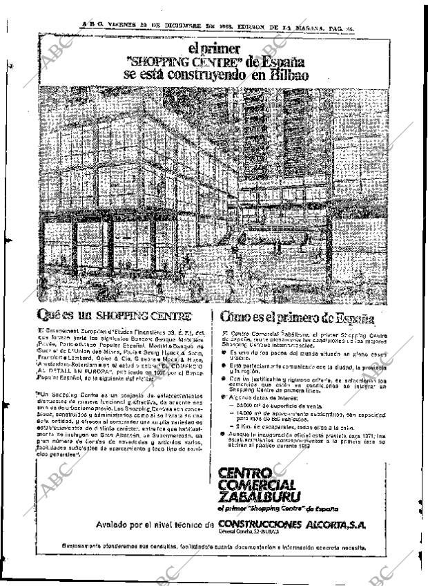 ABC MADRID 20-12-1968 página 106