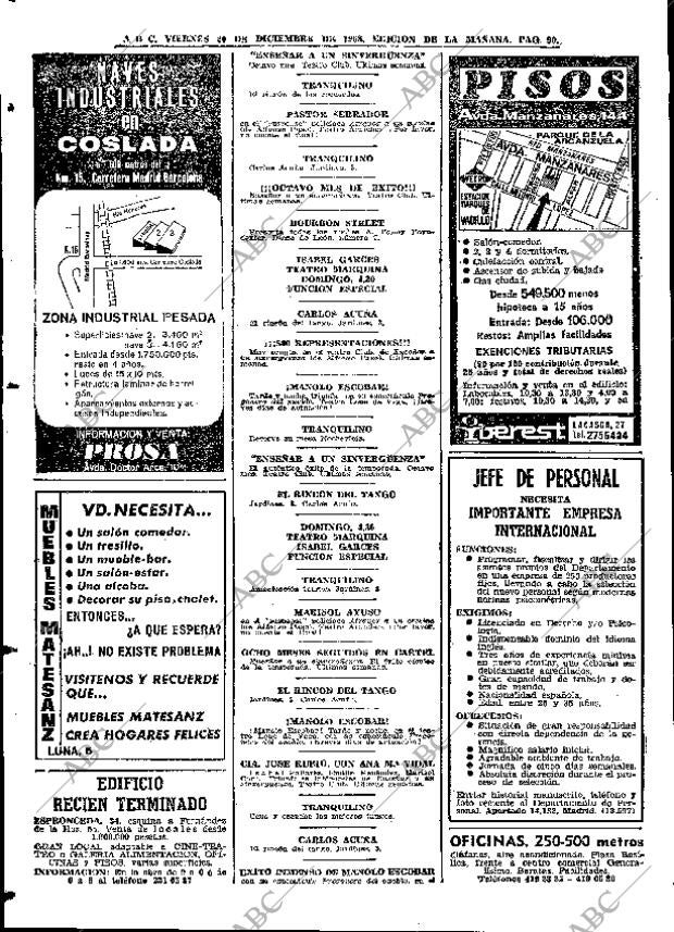 ABC MADRID 20-12-1968 página 112