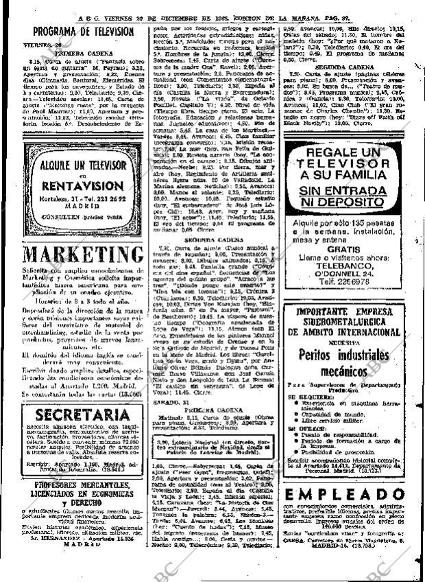 ABC MADRID 20-12-1968 página 119