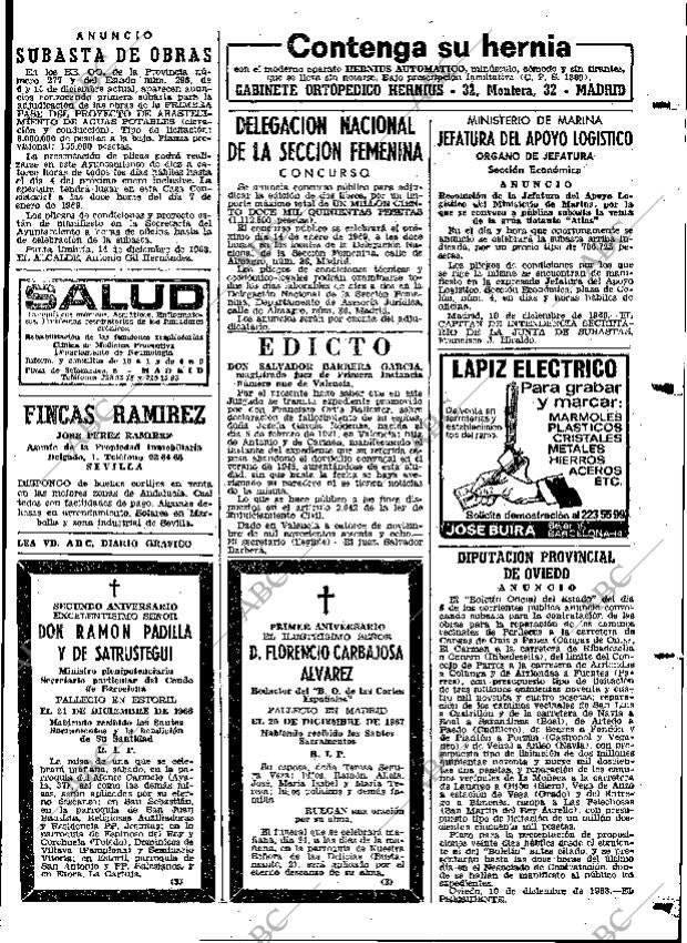 ABC MADRID 20-12-1968 página 133