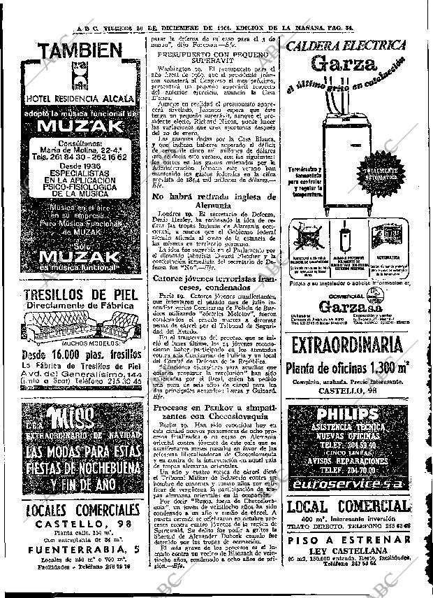 ABC MADRID 20-12-1968 página 56