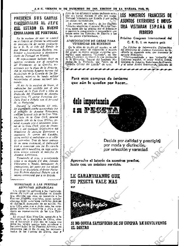 ABC MADRID 20-12-1968 página 59